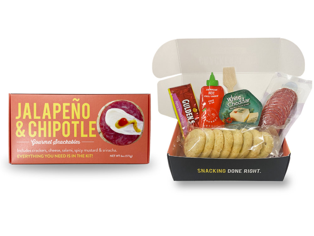 Snackable Jalapeno & Chipotle Crackerology Kit
