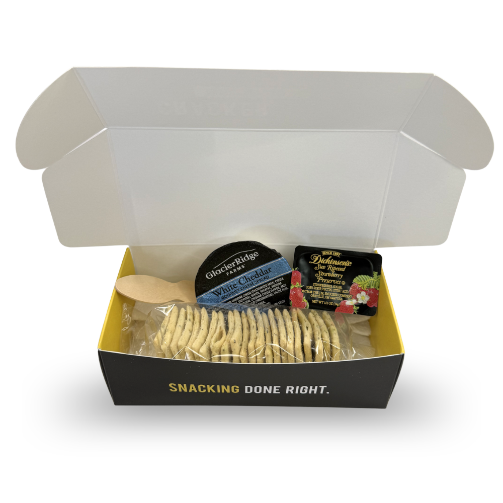 
                  
                    Snackable White Wine & Basil Crackerology Kit
                  
                
