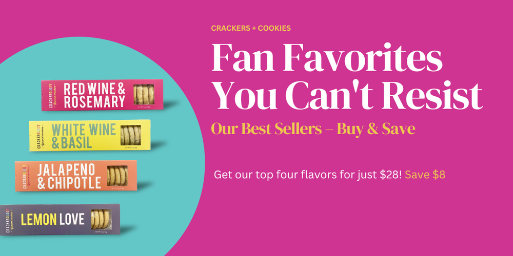 Crackerology Fan Favorites: Cracker + Cookie 4 Pack