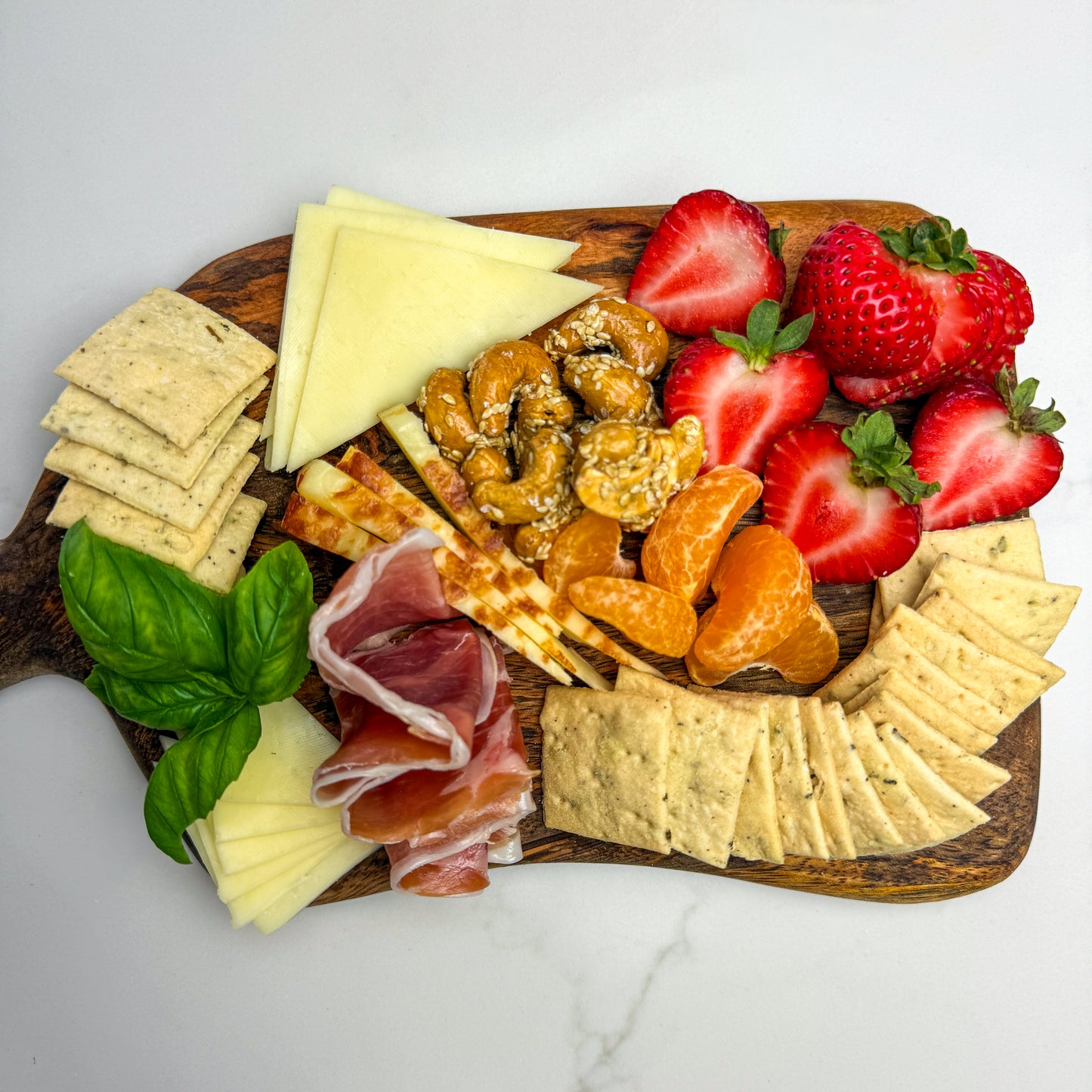 
                  
                    White Wine & Basil Crackers
                  
                